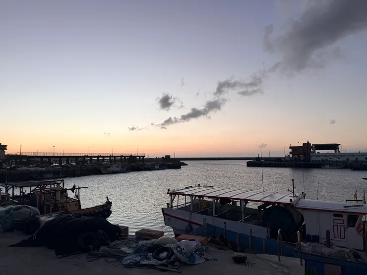 晚霞下想你☺️