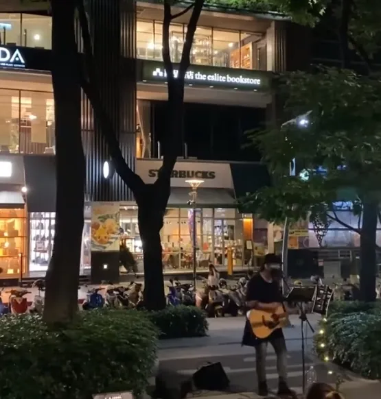 勤美綠園道的怡然自得