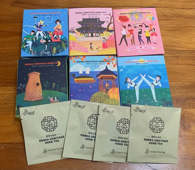   韓國傳統花草茶