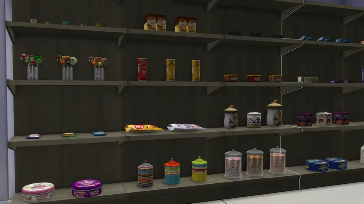 平時大家看得到的樣子。上架費付得多的品牌放在就手和當眼的位置。