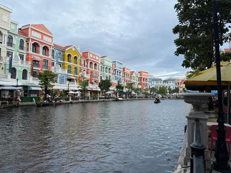 富國大世界仿威尼斯的運河