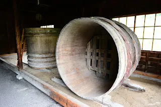 醃菜桶，用來準備度冬用的醬菜