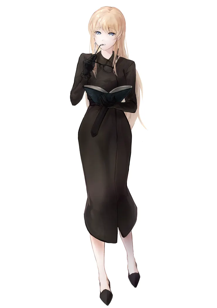 【繪師：阿羅】「那麼⋯⋯打開天窗說亮話會省事點，我想一個明擺著的花瓶，難以快速帶入話題中心吧？」