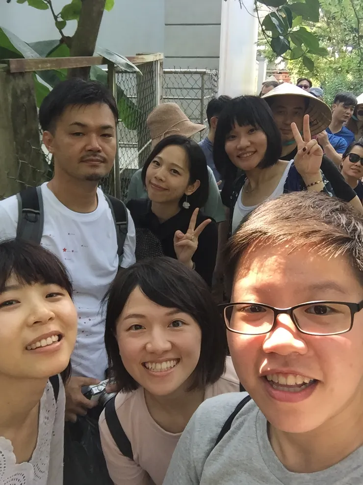 湄公河一日遊 認識了一對台日夫妻來蜜月