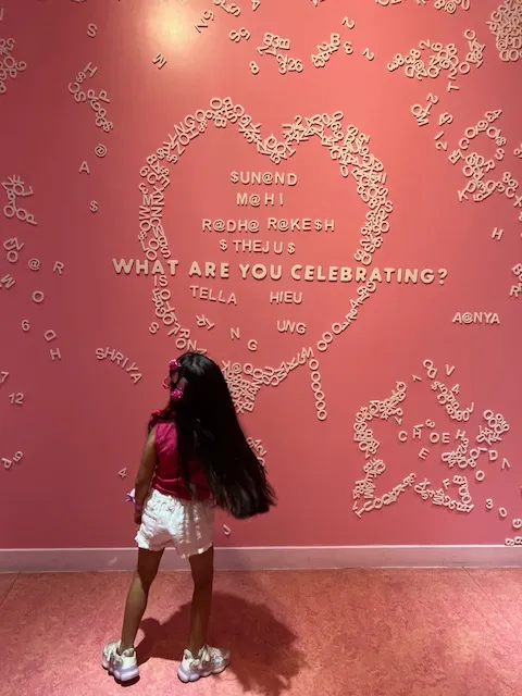 interactive wall, photo by bookarchery