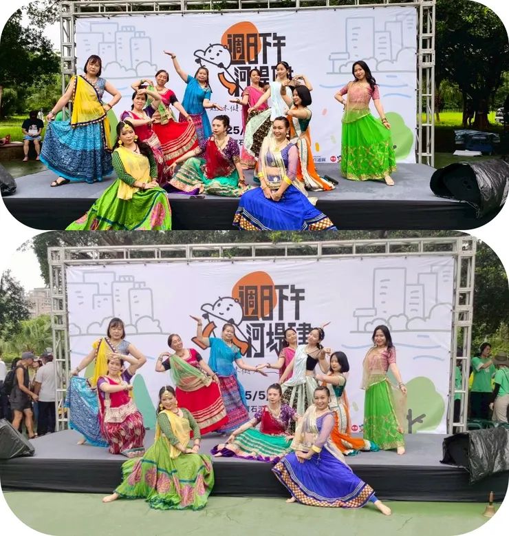 看照片的我還是忍不住的感到驕傲,上圖是彩排的定位、下圖是正式演出時的成果。 只定一次位,大家就能這麼到位,真的太神奇也太感動!