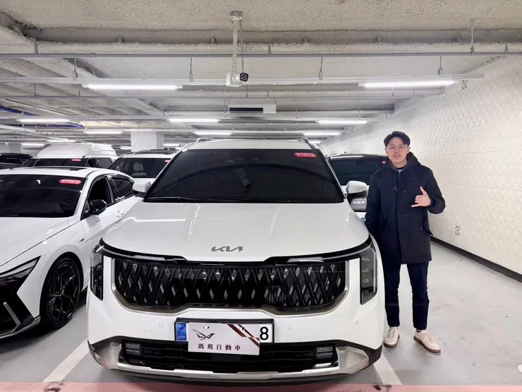 韓規 2025 Kia Carnival 代購實績