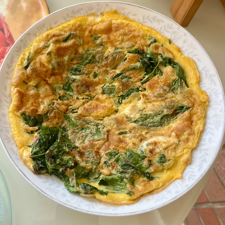 本次的山當歸葉煎蛋