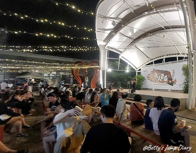 ▲台中「漁人町日本星光市集」/圖片來源：Betty's Jump Diary