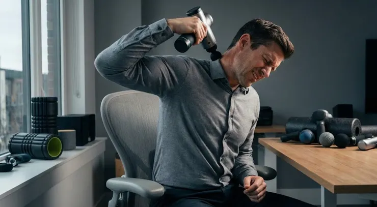 家裏堆滿了筋膜槍，背上的痛卻依然如影隨形。