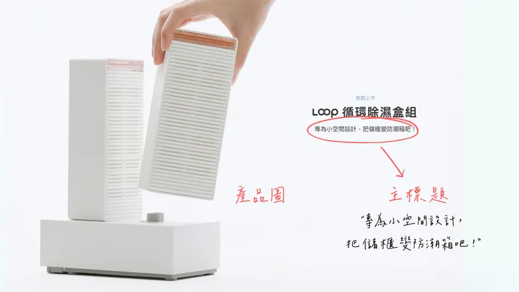 Unipapa-LOOP 循環除濕盒組