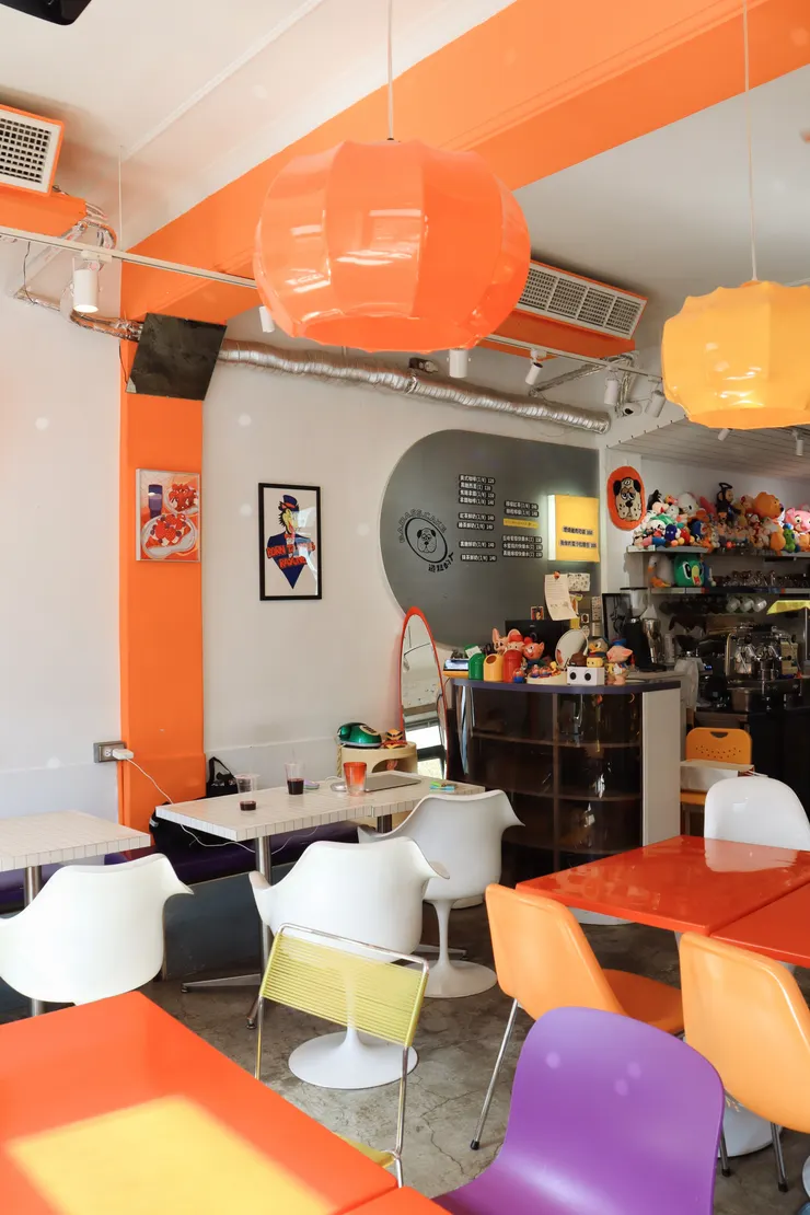 ㄩㄐ今天吃什麼？帶你們吃中山區復古繽紛咖啡廳