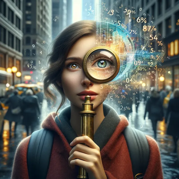 a young woman named Jane, who had a peculiar talent for seeing the world in numbers.