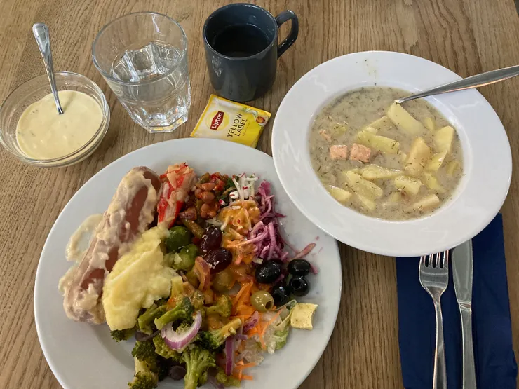 芬蘭的商業午餐。