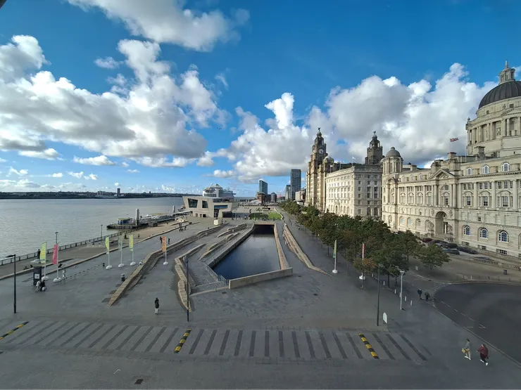 碼頭區真的很舒服