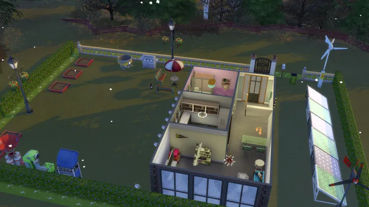 看到房子裏面了，格局跟上一篇和原本房子一樣。