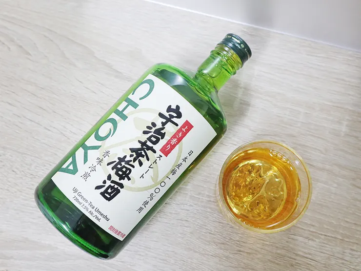 CHOYA 宇治茶梅酒|日本產青梅冷煎宇治綠茶梅酒