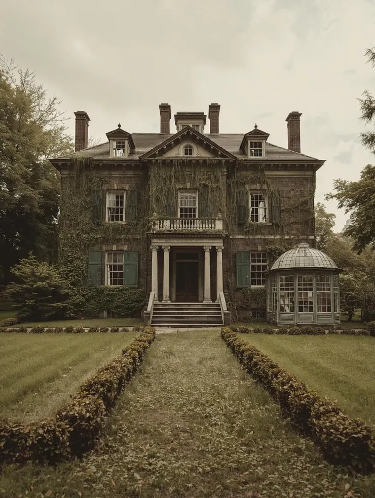 綠意昂然的莊園，等您成為它的主人。（圖像生成：Canva AI／提示詞設計：陳夏民）