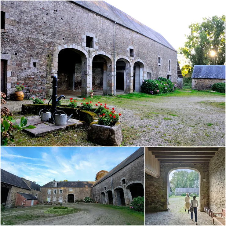 【布塞埃爾城堡歷經許多可泣可歌，如今主人在此長住笑臉迎接來客！女主人引領參觀，介紹環境。】