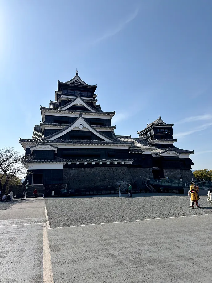 下午3點的天守閣會背光