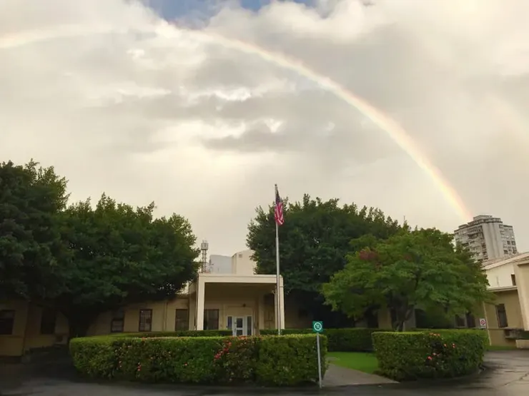 海軍輔助通信營區，曾經是CIA的據點（圖片來源：AIT官網）