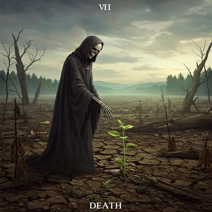 曙光塔羅－死神牌