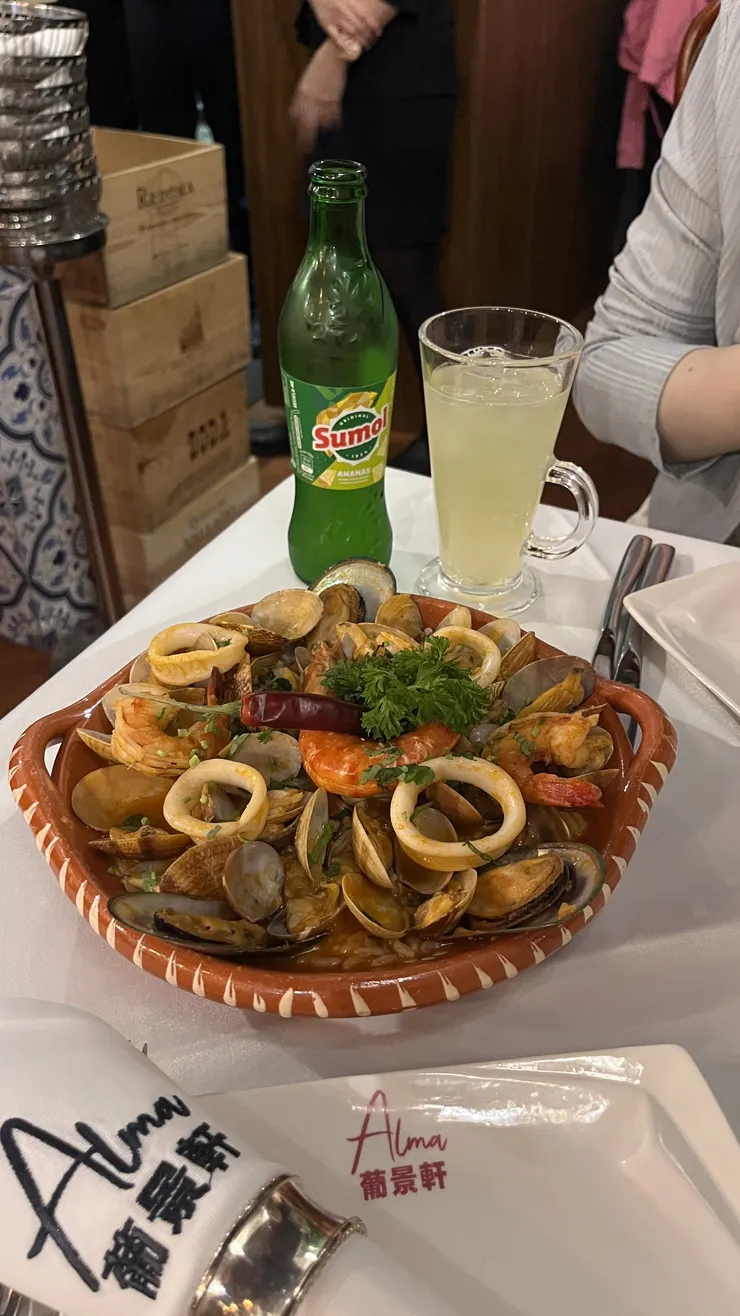 葡式海鮮湯飯(Wet Seafood Rice)澳門幣268元