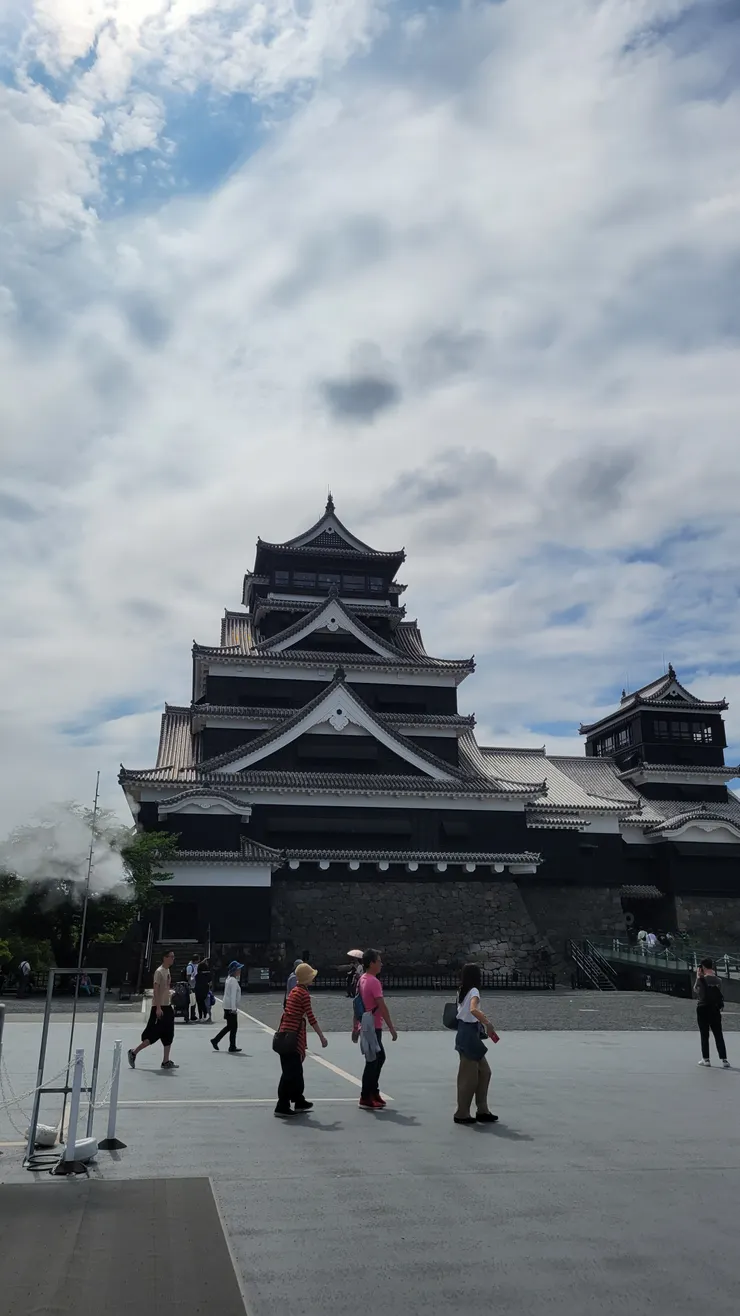 造訪熊本城好興奮