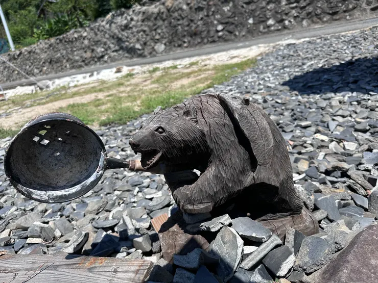 又是路邊隨意的創作 ,  真的很可愛