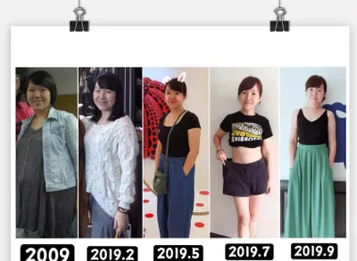 我終於減肥成功了！