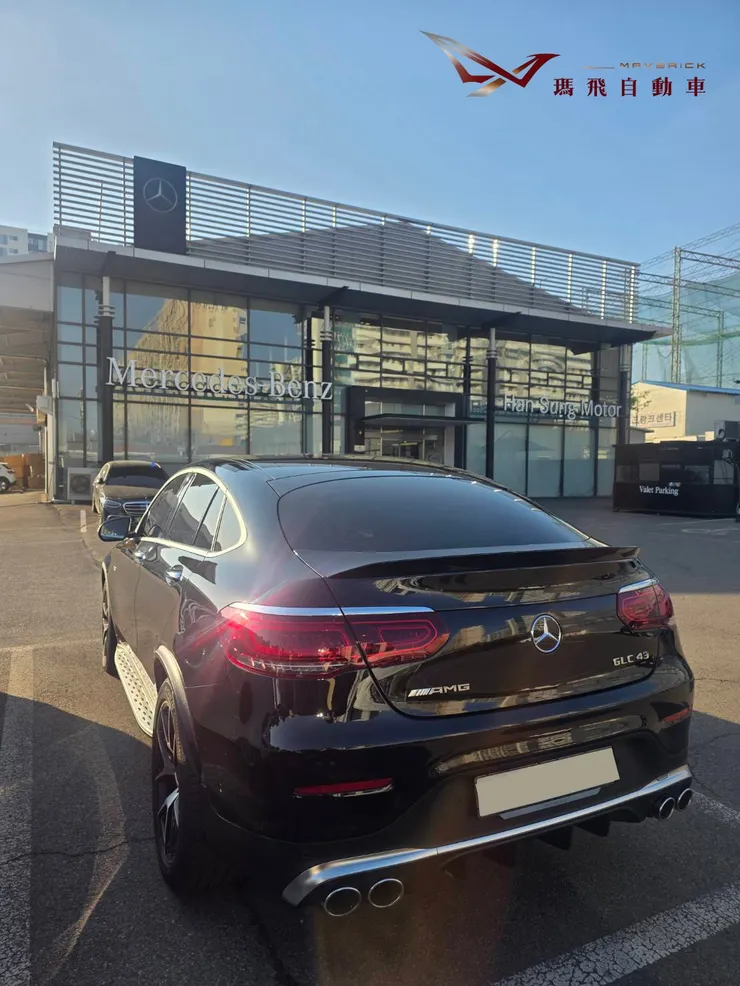 專業外匯車代購服務分享：2022 GLC43 Coupe 依客戶需求進行第二次第三方鑑定與原廠保養檢查。從細節把關到風險控管，讓每一位客戶買得安心、開得放心。