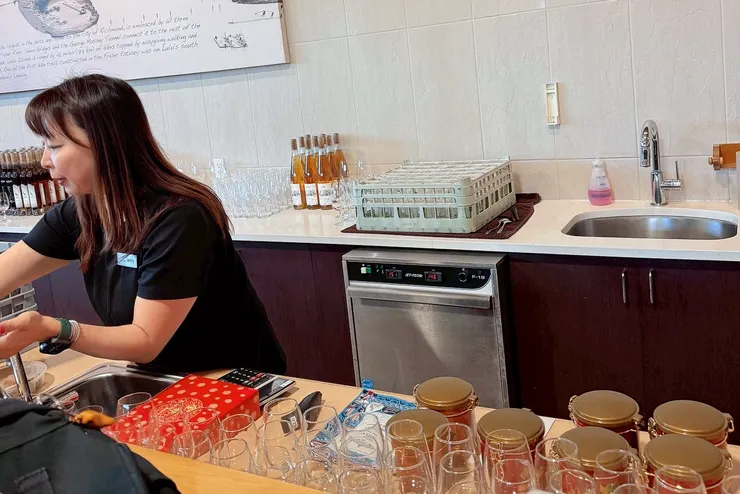 這是鹿鹿島酒莊的Jenny(原諒我害羞不敢拍正面哈哈)