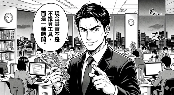 現金其實不是投資工具,而是一種時間。