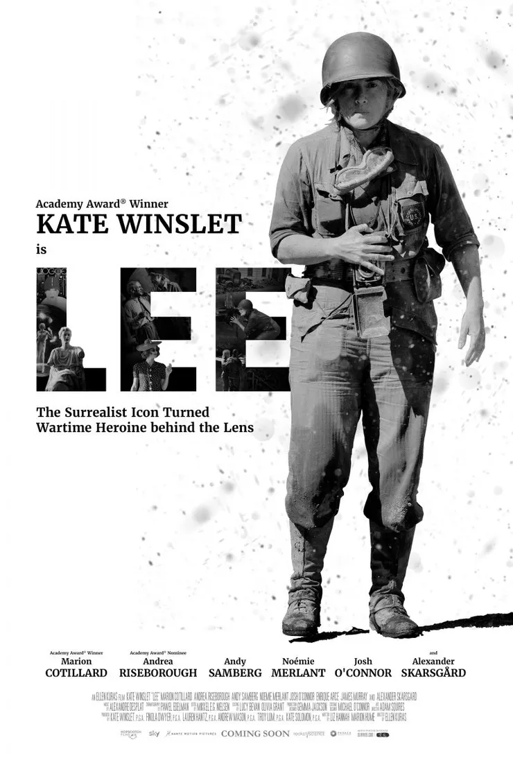 2023年凱特溫斯蕾(Kate Elizabeth Winslet)主演電影《Lee》海報。