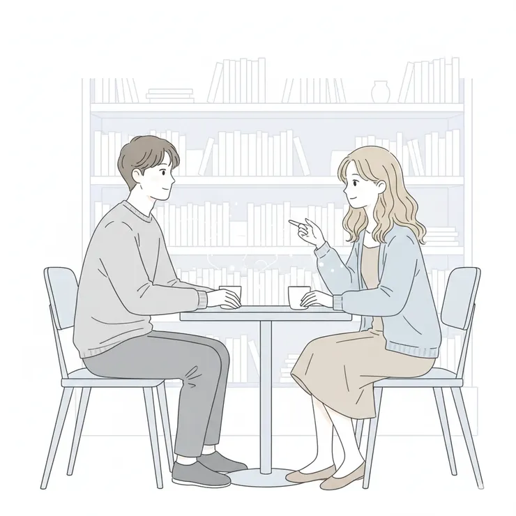 「關係的變化，有時比情感更早發生在行動之中。」〈本封面意象示意圖由AI協助生成。〉