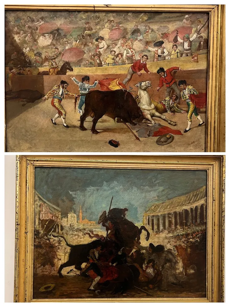 鬥牛的畫作