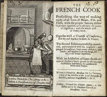 《法蘭索瓦廚師》於1651年首次在法國出版，1653年被翻譯成英文，命名為《法國廚師》（The French Cook）。