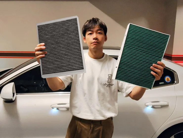 高效除臭除味抗菌2in1多效HEPA 汽車空調用濾網