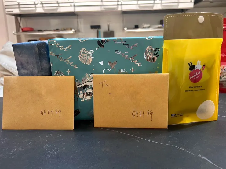 ▲完工後屋主特地送來的感謝卡