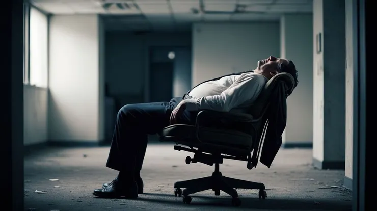 我們生活在一個「過度積極」的社會中,這種積極性不僅消耗了人的能量,還抑制了深度思考和反思的能力。由 DALLE-3 生成。