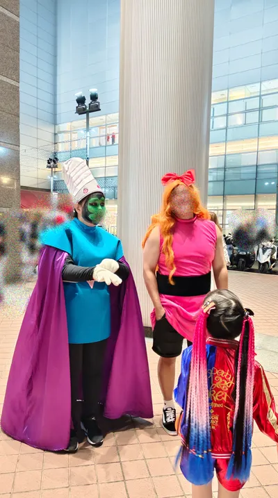 散播愛與歡樂的天母商圈萬聖節🎃💗