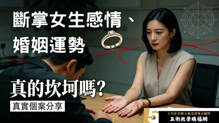 斷掌女生感情、婚姻運勢真的坎坷嗎？真實個案分享與迷思解析