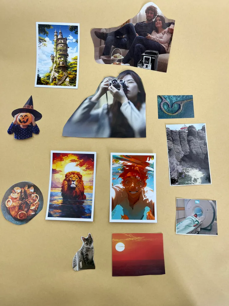 一開始我挑選以及夥伴送我的資源