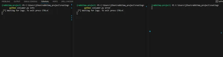 配對 routing key 1 - Routing