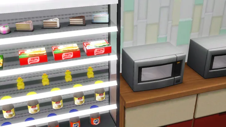 我覺得微波爐是便利店的一大特色。