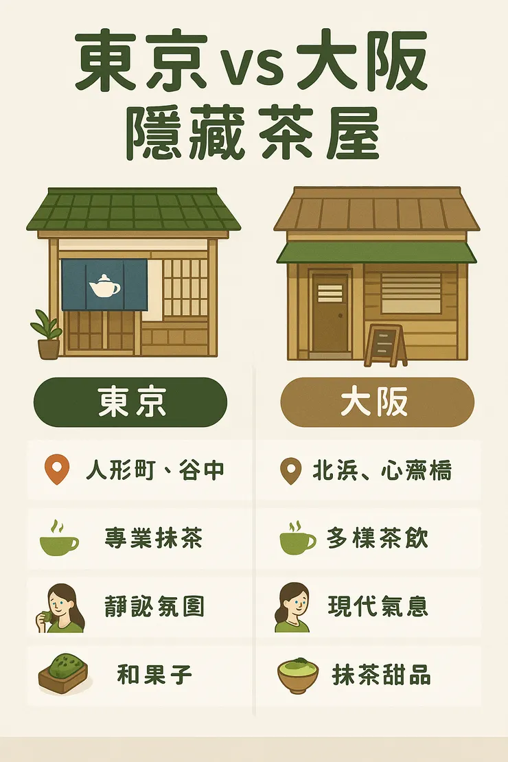 東京 & 大阪隱藏茶屋