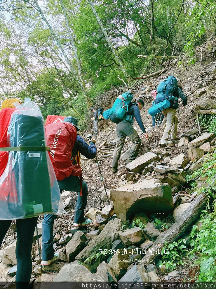 【閂山鈴鳴山.挑戰兩日走50公里】王小明民宿/730林道/ 