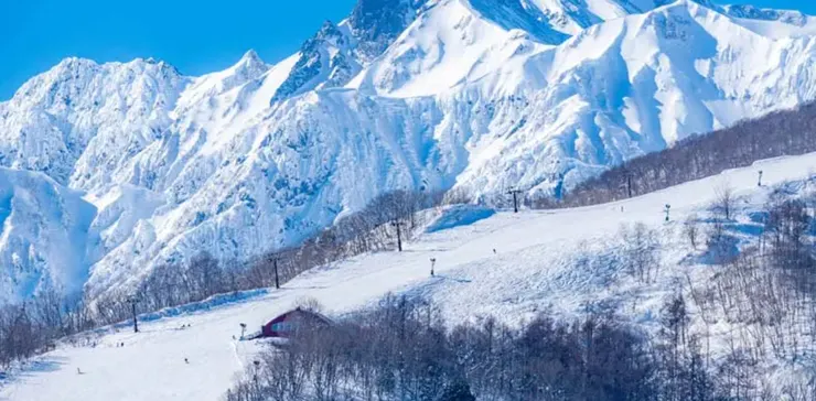 白馬村與信濃町擁有國際型滑雪場