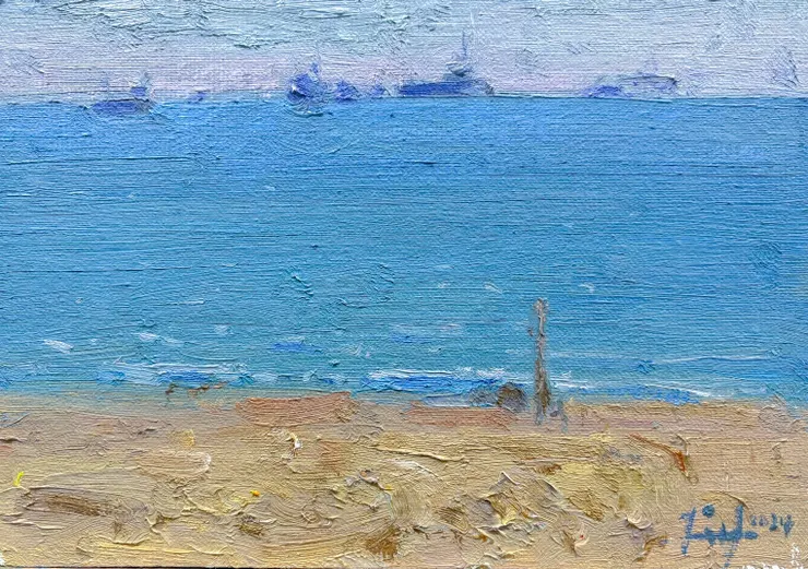 王柏翔〈 小海攤  〉  