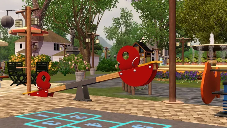 還有搖搖板,現在也不敢玩了。